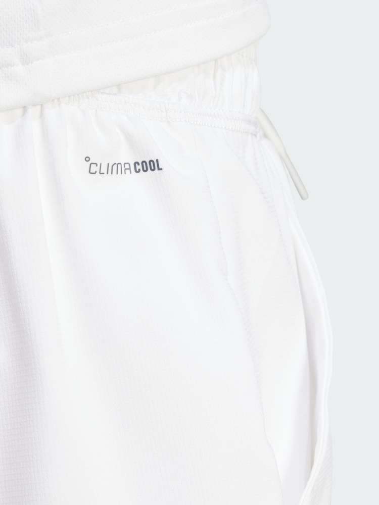 adidas White Club Tennis Climacool Shorts - Image 5 of 5