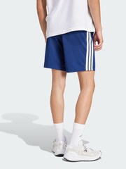 adidas Blue Essentials 3-Stripes 7-Inch Single Jersey Shorts - Image 2 of 5