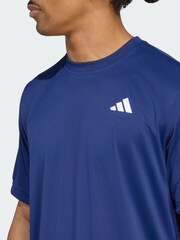 adidas Blue Club Tennis Climacool T-Shirt - Image 3 of 5