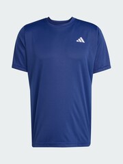 adidas Blue Club Tennis Climacool T-Shirt - Image 5 of 5