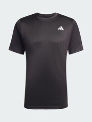 adidas Black Club Tennis Climacool T-Shirt - Image 4 of 5