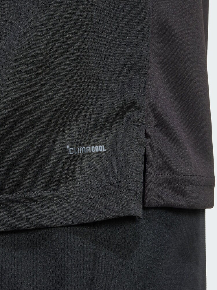 adidas Black Club Tennis Climacool T-Shirt - Image 5 of 5