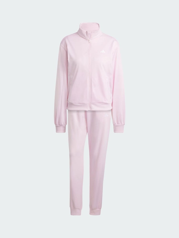 adidas Pink Essentials Feel Cosy Tracksuit - Image 5 of 5 adidas Pink Essentials Feel Cosy Tracksuit - Image 5 of 5