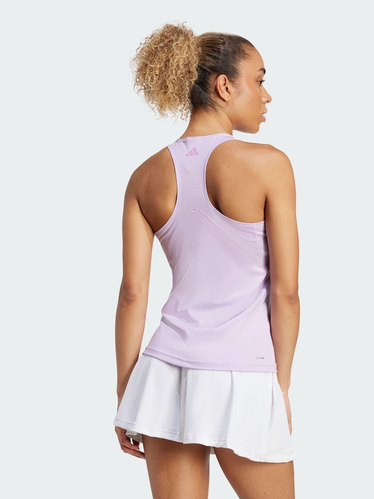 adidas Purple Club Tennis Climacool Tank Top - Image 2 of 5