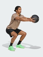 adidas Brown Designed for Training Pro-Series T-Shirt - Image 1 of 5
