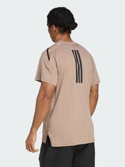 adidas Brown Designed for Training Pro-Series T-Shirt - Image 2 of 5
