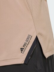 adidas Brown Designed for Training Pro-Series T-Shirt - Image 4 of 5