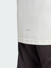 adidas White Designed-for-Training Intensity T-Shirt - Image 4 of 5