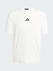 adidas White Designed-for-Training Intensity T-Shirt - Image 5 of 5