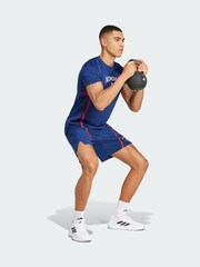 adidas Blue Designed-for-Training Legacy Shorts - Image 1 of 5