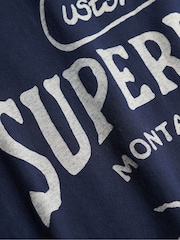 Superdry Navy T-Shirt - Image 6 of 6