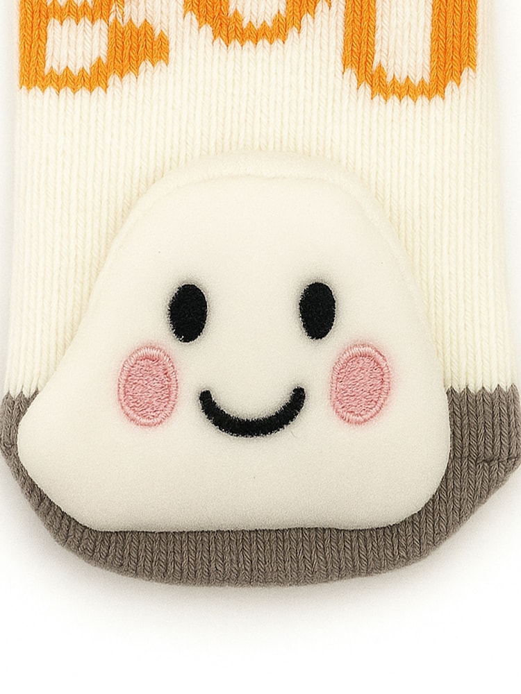 Totes Orange Toasties Babies Halloween Rattle Socks 2 Pack - Image 4 of 4 Totes Orange Toasties Babies Halloween Rattle Socks 2 Pack - Image 4 of 4
