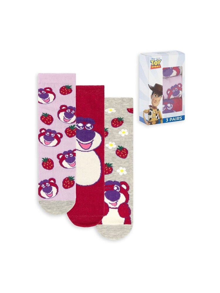 Vanilla Underground Lotso Calf Socks Set of 3 - صورة 1 من 1
