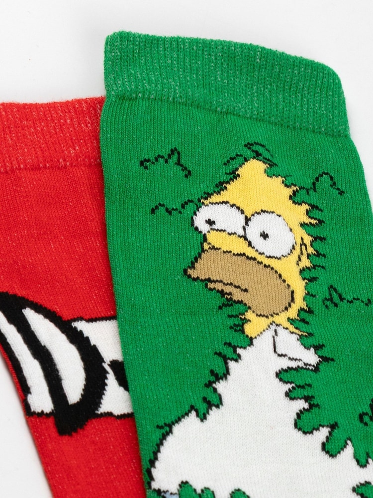 Vanilla Underground Green Homer Calf Socks Set of 3 - Image 6 of 6