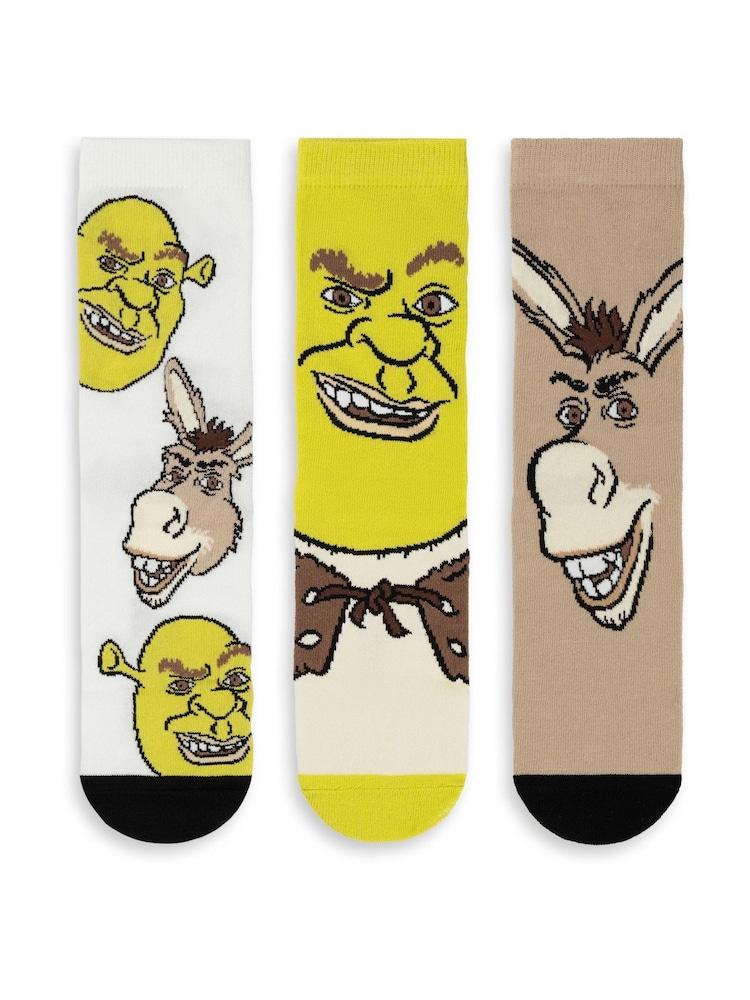 Vanilla Underground Green Calf Socks Set of 3 - Image 6 of 6 Vanilla Underground Green Calf Socks Set of 3 - Image 6 of 6