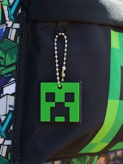 Vanilla Underground Green Minecraft Boys Creeper And Zombie All-Over Print Backpack - Image 5 of 6