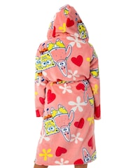 Vanilla Underground Pink Hooded Bath Robe - Image 4 of 6