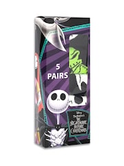 Vanilla Underground Nightmare Before Xmas Calf Socks Set of 5 - Imagem 3 de 6