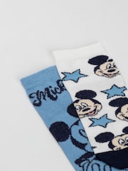 Vanilla Underground Blue Calf Socks Set of 5 - Image 3 of 6