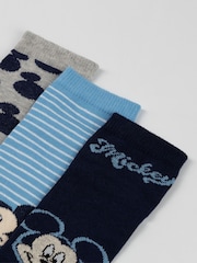 Vanilla Underground Blue Calf Socks Set of 5 - Image 6 of 6