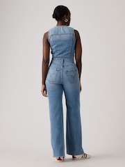 Levi's® Denim Wide Leg Jumpsuit - Image 2 de 7