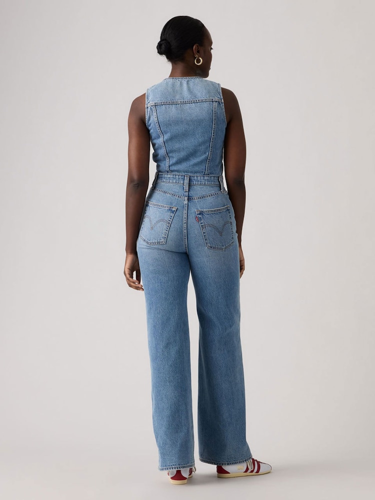 Levi's® Denim Wide Leg Jumpsuit - Image 2 de 7