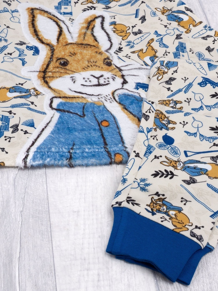 Vanilla Underground Blue Peter Rabbit Long Sleeve Leg Pyjamas Set - Image 6 of 6 Vanilla Underground Blue Peter Rabbit Long Sleeve Leg Pyjamas Set - Image 6 of 6