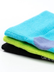 Vanilla Underground Blue Monsters Inc Calf Socks Set of 3 - Image 5 of 6
