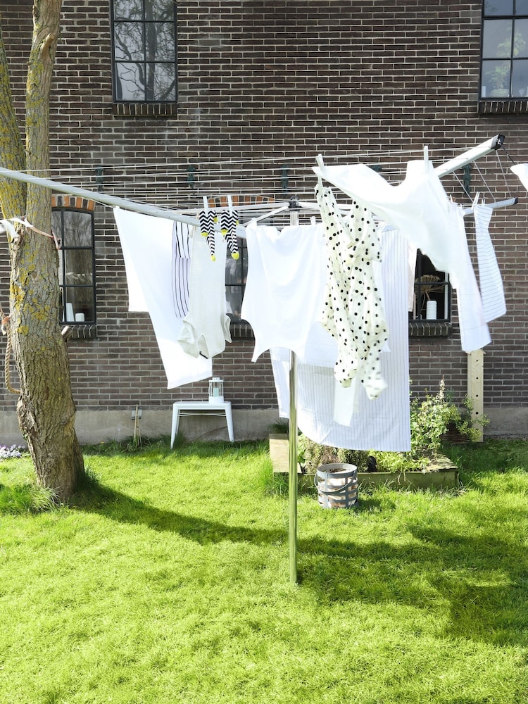 Brabantia Metallic Grey Topspinner Rotary Dryer Airer with Ground Spike - Image 1 of 6