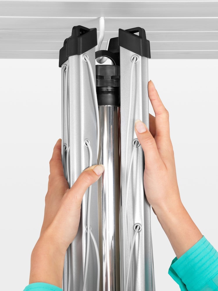 Brabantia Metallic Grey Topspinner Rotary Dryer Airer with Ground Spike - Image 6 of 6 Brabantia Metallic Grey Topspinner Rotary Dryer Airer with Ground Spike - Image 6 of 6