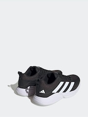 adidas Black Court Team Bounce 2.0 Shoes - Image 2 of 4