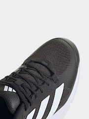 adidas Black Court Team Bounce 2.0 Shoes - Image 3 of 4