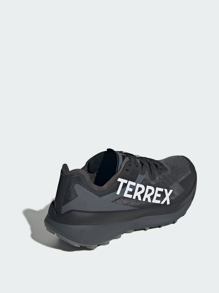 adidas Terrex Black Agravic Speed Trail Running Shoes - Image 2 of 4 adidas Terrex Black Agravic Speed Trail Running Shoes - Image 2 of 4