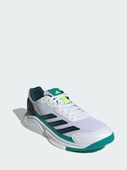 adidas White Courtquick Padel Shoes - Image 1 of 4