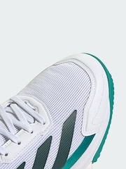adidas White Courtquick Padel Shoes - Image 3 of 4