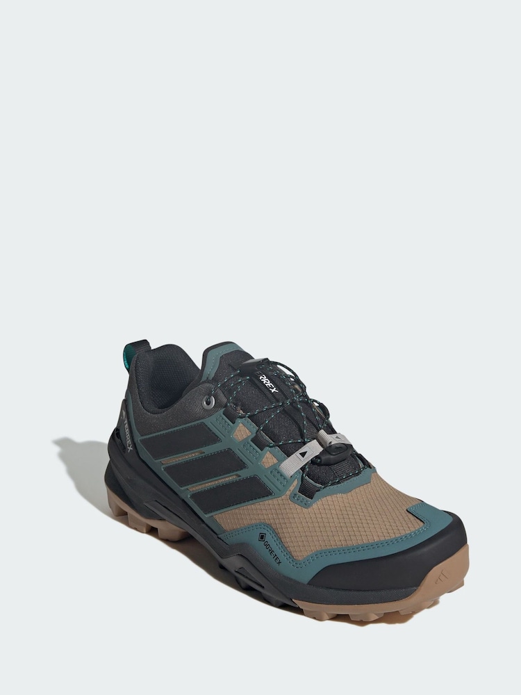 adidas Terrex Brown Skychaser GORE-TEX Hiking Shoes - Image 1 of 4 adidas Terrex Brown Skychaser GORE-TEX Hiking Shoes - Image 1 of 4
