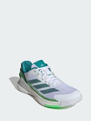 adidas White Crazyquick Padel Shoes - Image 1 of 4