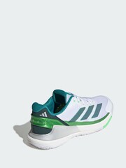 adidas White Crazyquick Padel Shoes - Image 2 of 4
