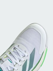 adidas White Crazyquick Padel Shoes - Image 3 of 4