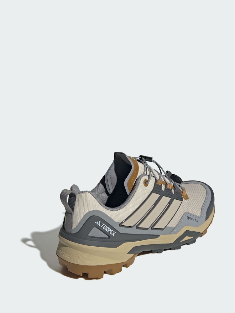 adidas Terrex Cream Skychaser GORE-TEX Hiking Shoes - Image 2 of 4 adidas Terrex Cream Skychaser GORE-TEX Hiking Shoes - Image 2 of 4