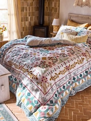 FatFace Multi Tile Print Duvet Cover and Pillowcase Set - Image 3 of 6