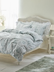 Shabby Chic by Rachel Ashwell® Romantic Rose Petite Ruffle Duvet Cover and Pillowcase Set - Image 1 of 5