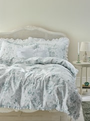 Shabby Chic by Rachel Ashwell® Romantic Rose Petite Ruffle Duvet Cover and Pillowcase Set - Image 2 of 5