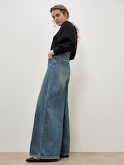 Apricot Blue Zoe Palazzo Jeans - Image 1 of 6