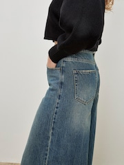 Apricot Blue Zoe Palazzo Jeans - Image 3 of 6
