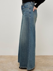 Apricot Blue Zoe Palazzo Jeans - Image 4 of 6