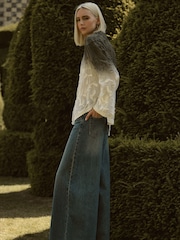 Apricot Blue Zoe Palazzo Jeans - Image 6 of 6