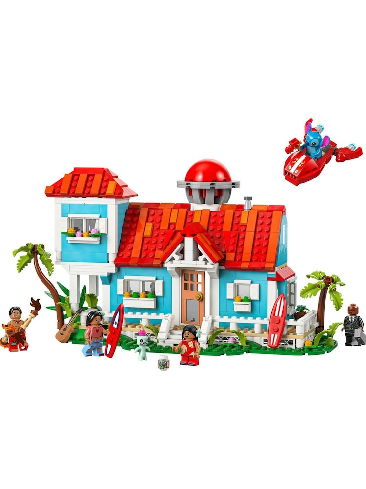 LEGO Disney Lilo and Stitch Beach House Building Toy 43268 - Image 2 of 8