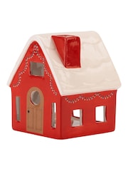 Cath Kidston Red Christmas Journey Tealight Holder - Image 3 of 6