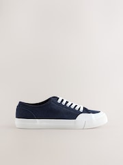 Navy Forever Comfort® Canvas Baseball Trainers - Image 2 of 5